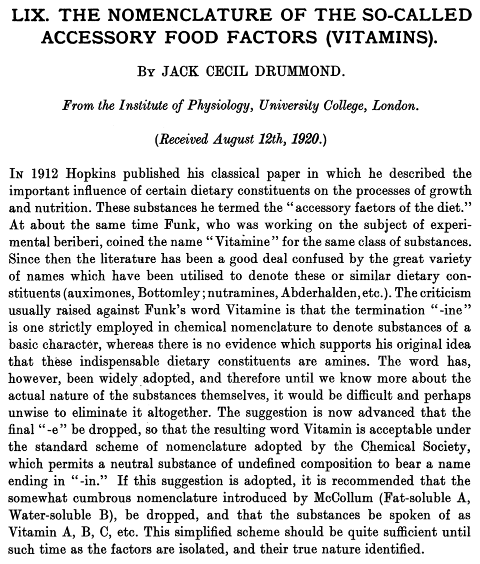 Historical vitamins nomenclature paper reference figure