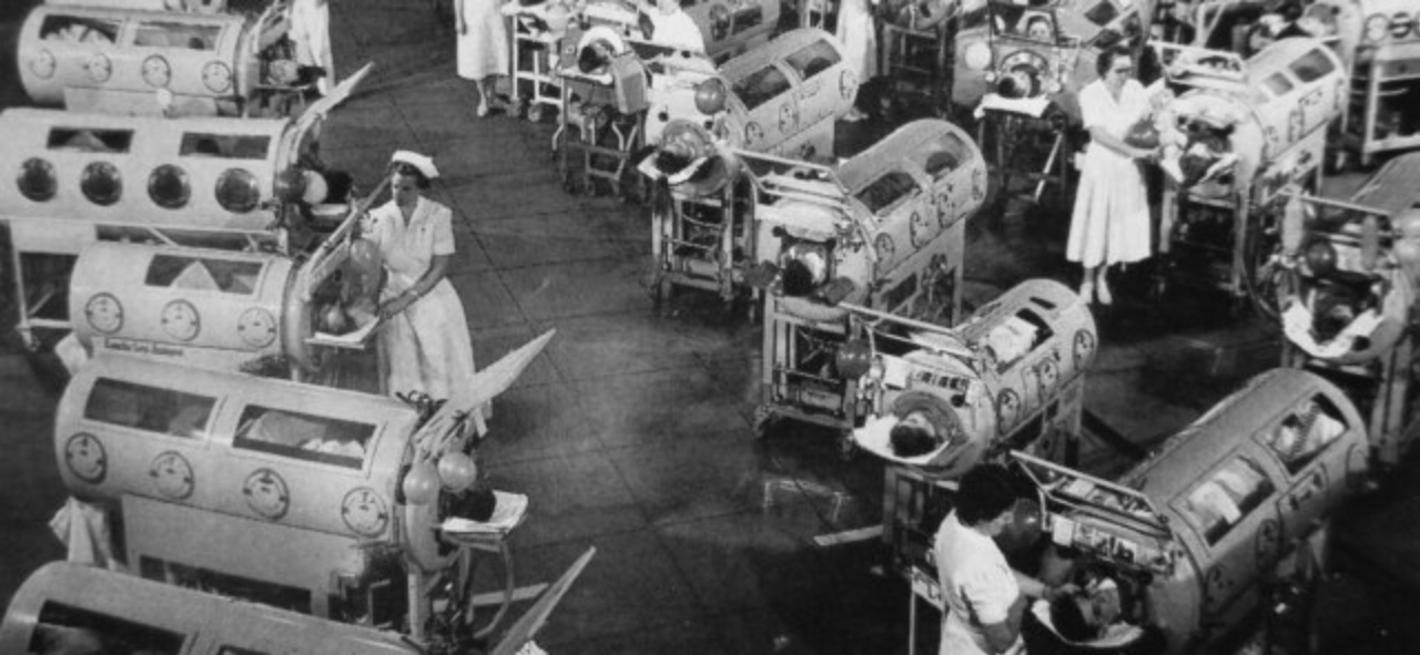 Historical mass polio vaccination reference figure